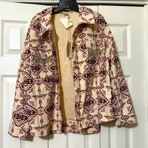 Western Jacket / Shacket/ Barn Jacket by Savanna Jane NWT 1x